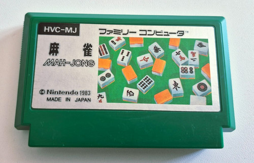 Mah jong nintendo famicom - -,