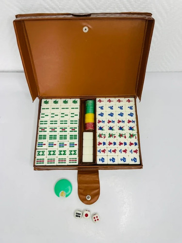 Jeu mah jong mallette - de, mah-jong