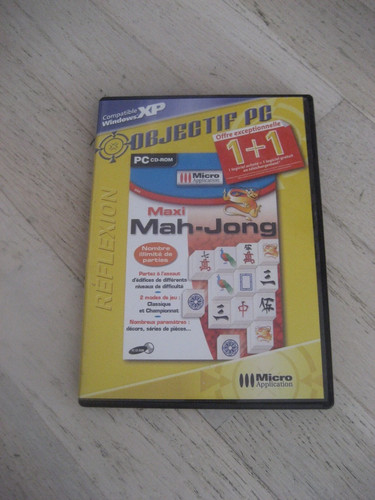 Jeu maxi mah - pc, mah-jong