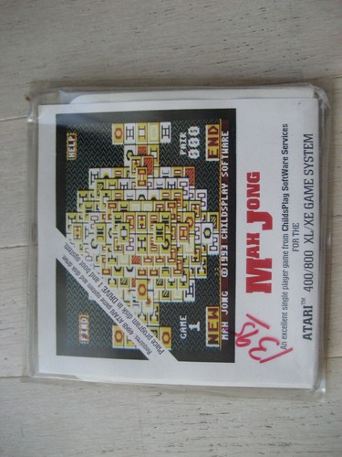 Jeu atari mah - xl/xe,