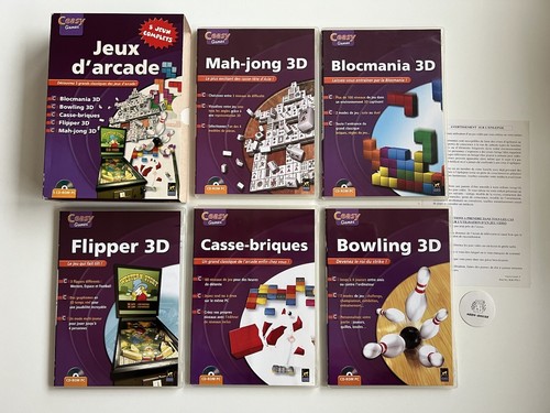 Coffret jeux arcade - coffret, d’arcade